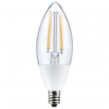  S11478 - 5 Watt B11; Dusk to Dawn LED; 5000K; Candelabra Base; 120 Volt; 90 CRI; With Photocell