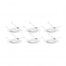  S11641 - 9.2 Watt; LED Downlight Retrofit; 5-6 inch; 90 CRI; 3000K; 120 Volt; Pack of 6