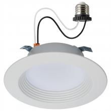  S11800R1 - 6.7 Watt LED Downlight Retrofit; 4 Inches; CCT Selectable; Round; White Finish; 120 Volt