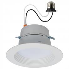  S18800 - LED Retrofit Downlight; 5/6/7.5 Wattage Selectable; CCT and Lumens Selectable; 120 Volt; ColorQuick