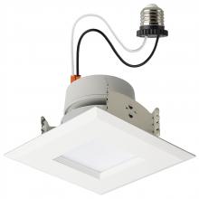  S18802 - LED Retrofit Downlight; 5.5/6.5/8 Wattage Selectable; CCT and Lumens Selectable; 120 Volt;