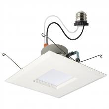  S18803 - LED Retrofit Downlight; 7.5/10.5/14.5 Wattage Selectable; CCT and Lumens Selectable; 120 Volt;