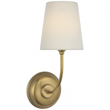 Visual Comfort & Co. Signature Collection TOB 2077HAB-L-CL - Vendome 16" Cordless Single Sconce
