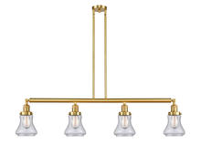 Innovations Lighting 214-SG-G194-LED - Bellmont - 4 Light - 51 inch - Satin Gold - Stem Hung - Island Light