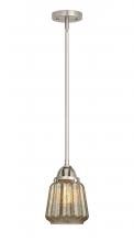 Innovations Lighting 288-1S-SN-G146-LED - Chatham - 1 Light - 7 inch - Brushed Satin Nickel - Cord hung - Mini Pendant