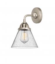  288-1W-SN-G44-LED - Cone - 1 Light - 8 inch - Brushed Satin Nickel - Sconce