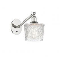  317-1W-PN-G402-LED - Niagara - 1 Light - 7 inch - Polished Nickel - Sconce