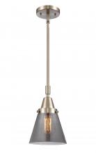  447-1S-SN-G63-LED - Cone - 1 Light - 6 inch - Brushed Satin Nickel - Mini Pendant