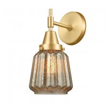 Innovations Lighting 447-1W-SG-G146-LED - Chatham - 1 Light - 7 inch - Satin Gold - Sconce