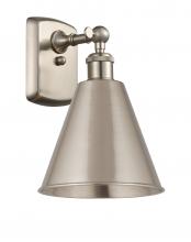  516-1W-SN-MBC-8-SN-LED - Berkshire - 1 Light - 8 inch - Brushed Satin Nickel - Sconce