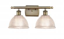  516-2W-AB-G422-LED - Arietta - 2 Light - 18 inch - Antique Brass - Bath Vanity Light