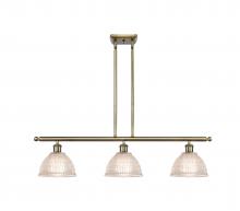  516-3I-AB-G422-LED - Arietta - 3 Light - 36 inch - Antique Brass - Cord hung - Island Light