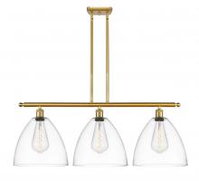  516-3I-SG-GBD-122-LED - Bristol - 3 Light - 39 inch - Satin Gold - Cord hung - Island Light