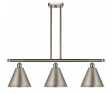  516-3I-SN-MBC-12-SN-LED - Berkshire - 3 Light - 39 inch - Brushed Satin Nickel - Cord hung - Island Light