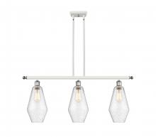 Innovations Lighting 516-3I-WPC-G654-7-LED - Cindyrella - 3 Light - 36 inch - White Polished Chrome - Cord hung - Island Light