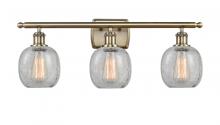  516-3W-AB-G105-LED - Belfast - 3 Light - 26 inch - Antique Brass - Bath Vanity Light