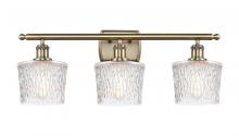  516-3W-AB-G402-LED - Niagara - 3 Light - 27 inch - Antique Brass - Bath Vanity Light