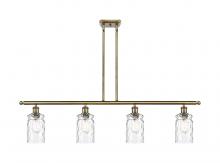  516-4I-AB-G352-LED - Candor - 4 Light - 48 inch - Antique Brass - Cord hung - Island Light