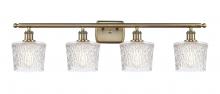  516-4W-AB-G402 - Niagara - 4 Light - 37 inch - Antique Brass - Bath Vanity Light