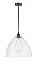 Innovations Lighting 616-1P-OB-GBD-164-LED - Bristol - 1 Light - 16 inch - Oil Rubbed Bronze - Cord hung - Pendant