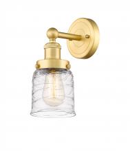  616-1W-SG-G513 - Bell - 1 Light - 5 inch - Satin Gold - Sconce