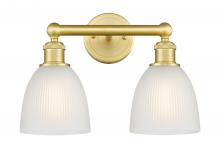  616-2W-SG-G381 - Castile - 2 Light - 15 inch - Satin Gold - Bath Vanity Light