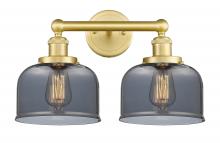  616-2W-SG-G73 - Bell - 2 Light - 17 inch - Satin Gold - Bath Vanity Light