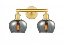  616-2W-SG-G93 - Fenton - 2 Light - 16 inch - Satin Gold - Bath Vanity Light