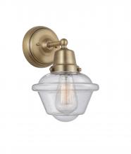  623-1W-BB-G534 - Oxford - 1 Light - 8 inch - Brushed Brass - Sconce