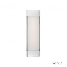 Modern Forms WS-3418-CH - Cloud Bath Vanity Light
