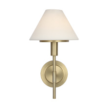 Generation Lighting GLW1011SB - Mendota Small Sconce