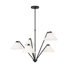 Generation Lighting GLC1255MBK - Werley Large Chandelier
