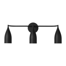 Generation Lighting GLV1083MBK - Maya Medium Vanity