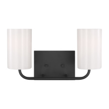 Generation Lighting GLV1002EN3/MBK - Rhett Medium Vanity