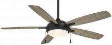  F534L-CL/SG - Lun - Aire - 50" Ceiling Fan W/LED Light Kit