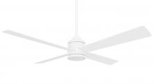  F796L-WHF - 54" CEILING FAN W/LIGHT KIT