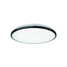  FM43311-BK - Brook 11-in Black LED Flush Mount