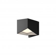  WS31205-BK/WH - Cubix 5-in Black/White LED Wall Sconce