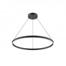  PD87132-BK-UNV-010 - Cerchio 32-in Black LED Pendant