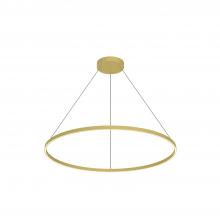  PD87148-BG-UNV-010 - Cerchio 48-in Brushed Gold LED Pendant