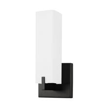  601485BK-LED - Stratford 12-in Black LED Wall Sconce