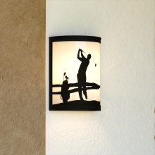 Vaxcel International T0795 - Augusta 8-in. W Indoor-Ouitdoor Wall Light Black