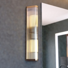 Vaxcel International W0541 - Barbier 22-in. H 2 Light Wall Light Antique Gold