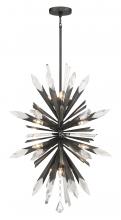  N1947-766 - Elsa 12 Light Pendant With Clear And Faux Rock Crystal