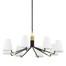  6640-AGB/DB - 8 LIGHT CHANDELIER