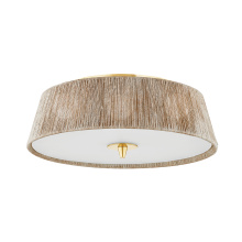 Hudson Valley CB9518-AGB - GEORGE Semi Flush