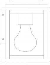  BOW-5DD-AC - 5" Bournemouth Wall Mount