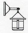  BB-6SGW-AB - 6" berkeley short body wall mount