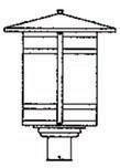  BP-14LGW-BK - 14" berkeley long body post mount