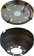 Visual Comfort & Co. Fan Collection MC90BZ - Flush Mount Canopy Kit
